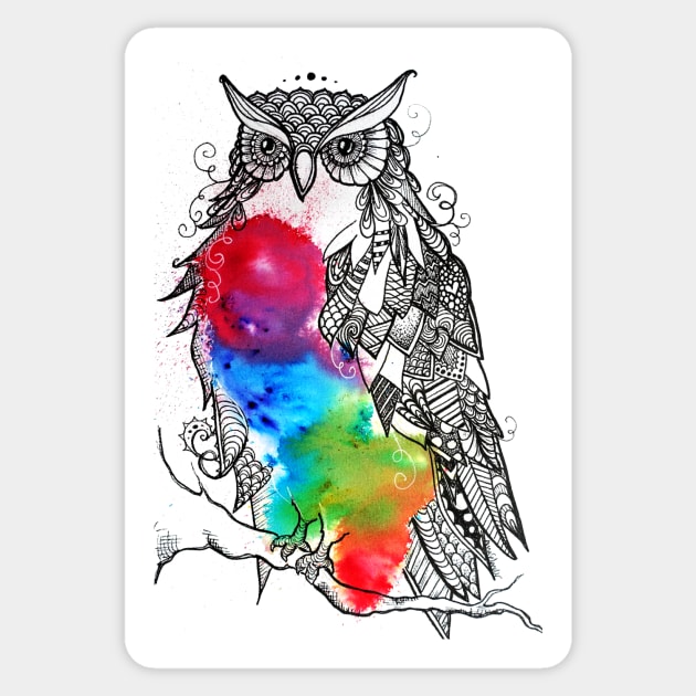 Owl be there for you Sticker by selandrian